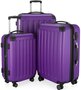 Комплект валіз із полікарбонату Hauptstadtkoffer Spree, фіолетовий