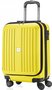 Малый пластиковый чемодан 45 л HAUPTSTADTKOFFER Xberg Germany, желтый матовый
