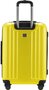 Мала пластикова валіза 45 л HAUPTSTADTKOFFER Xberg Germany, жовта матова