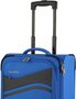 Малый тканевый чемодан 40 л Travelite Wave, синий