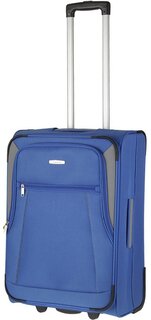Середня текстильна валіза 34 л Travelite Portofino, синій