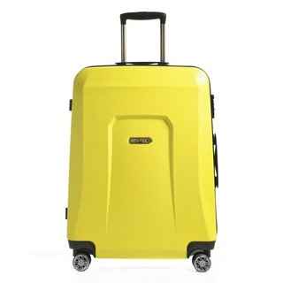Epic HDX 98 л валіза з полікарбонату на 4 колесах жовта