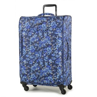 Members Vogue 100 л валіза з поліестеру на 4 колесах синя