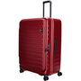 Большой чемодан Lojel Cubo V4 из поликарбоната на 120/130 л Бордовый