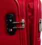 Велика текстильна валіза на 2-х колесах 74/78 л Roncato Speed, червона