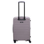 Средний чемодан из поликарбоната Lojel Cubo V4 на 70/77 весом 3,9 кг Серый