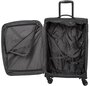Средний чемодан на 4-х колесах 56/65 л Travelite Kendo Black