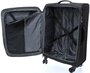 Велика 4-х колісна валіза 69/80 л Travelite Crosslite, чорний