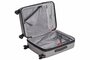 Средний чемодан на 4-х колесах 61/69 л Wenger Lumen из поликарбоната в серебристом цвете