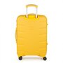Средний пластиковый чемодан 56 л Gabol Trail (M) Mustard