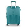 Средний пластиковый чемодан 57 л Gabol Atlanta Turquoise