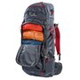 Ferrino Overland 50+10 л рюкзак туристичний з поліестеру темно-сірий