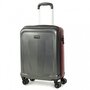 Rock Delta 35/44 л чемодан из полипропилена на 4 колесах серый