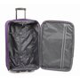 Members Topaz комплект чемоданов из полиэстера на 2 колесах черный