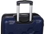 Велика 4-х колісна валіза 84/105 л IT Luggage Hexa Blue Depths