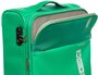 Малый тканевый чемодан на 2-х колесах 42/48 л Roncato Speed, зеленый