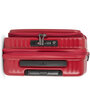 Малый чемодан Echolac CELESTRA ручная кладь на 38/44 л из поликарбоната Красный