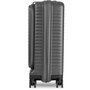 Малый чемодан Echolac CELESTRA ручная кладь на 38/44 л из поликарбоната Серый