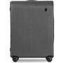 Мала валіза Echolac FUSION ручна поклажа на 38 л вагою 3,1 кг із поліпропілену Сірий