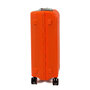 Echolac FUSION 46 л чемодан из полипропилена на 4 колесах оранжевый