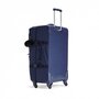 Kipling CYRAH 101,5 л валіза з нейлону на 4 колесах синя