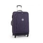 Kipling SUPER HYBRID 103 л чемодан из полипропилена и полиэстера на 4 колесах фиолетовый