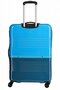 Travelite FRISCO 70 л чемодан из ABS пластика на 4 колесах голубой/синий