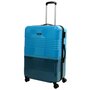 Travelite FRISCO 70 л валіза з ABS пластику на 4 колесах блакитна/синя