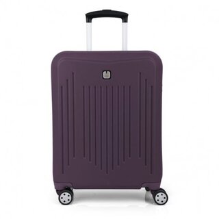 Gabol Clever 37 л валіза з  ABS-пластику на 4 колесах фіолетова