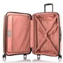 Heys Metallix 51 л чемодан из дюрафлекса на 4 колесах розовый