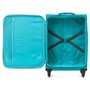 Travelite Naxos 91 л чемодан из полиэстера на 4-х колесах бирюзовый