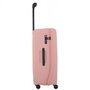 Средний чемодан Lojel Vita из полипропилена на 75 л Розовый