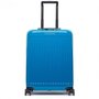 Piquadro SEEKER70/Blue S 39,5 л валіза з полікарбонату на 4 колесах синя