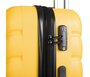 CAT Armis 71 л чемодан из пластика расширением на 4 колесах желтый
