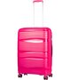JUMP Tenali 68 л валіза з поліпропілену на 4 колесах рожева