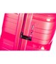 JUMP Tenali 101 л чемодан из полипропилена на 4 колесах розовый