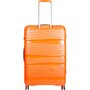 JUMP Tenali 101 л чемодан из полипропилена на 4 колесах оранжевый