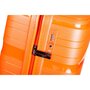 JUMP Tenali 101 л чемодан из полипропилена на 4 колесах оранжевый
