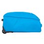 TravelZ Fordable 34 Blue 34 л сумка дорожная на колесах из полиэстера синяя