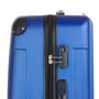 TravelZ Light (L) Navy Blue 76 л чемодан из пластика на 4 колесах синий