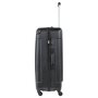 TravelZ Light (L) Black 76 л чемодан из пластика на 4 колесах черный