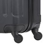 TravelZ Light (L) Black 76 л валіза із пластику на 4 колесах чорна
