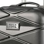 TravelZ Diamond (S) Anthracite 32 л чемодан из пластика на 4 колесах антрацит