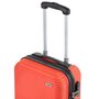 TravelZ Horizon (S) Fiesta Orange 35 л чемодан из пластика на 4 колесах оранжевый
