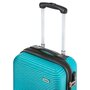 TravelZ Horizon (S) Aqua 35 л чемодан из пластика на 4 колесах голубой