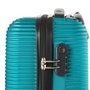 TravelZ Horizon (S) Aqua 35 л валіза із пластику на 4 колесах блакитна