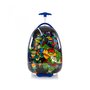 Heys NICKELODEON/TMNT Egg 13 л детский пластиковый чемодан на 2 колесах синий