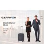 CarryOn Mobile Worker (S) Black 38 л валіза з поліпропілену на 4 колесах чорна