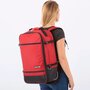 CarryOn Daily 44 л сумка-рюкзак на колесах з поліестеру червона