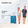 CarryOn Transport (L) Blue Jeans 100 л валіза з поліпропілену на 4 колесах синя